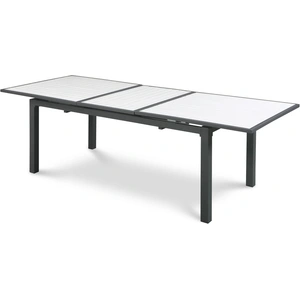 Meridian Furniture Nizuc Outdoor Patio Extendable Dining Table with Aluminum Frame