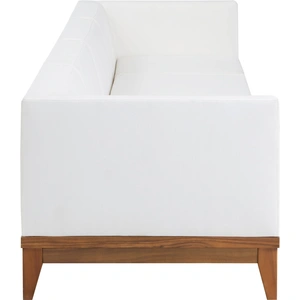 Meridian Furniture Rio 96.5-inch Outdoor Patio Waterproof Fabric Modular Sofa, Off White