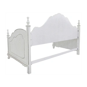 Homelegance Cinderella Wood/Wood Veneer Daybed, Antique White/Grey