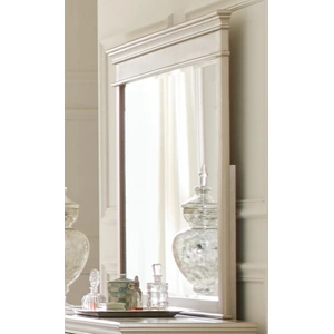 Homelegance Celandine Wood Rectangular Mirror, Silver