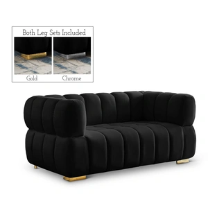 Meridian Furniture Gwen Velvet Loveseat