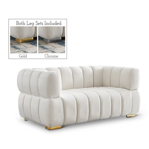 Meridian Furniture Gwen Velvet Loveseat