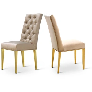 Meridian Furniture Capri Velvet Dining Chair (Set of 2)