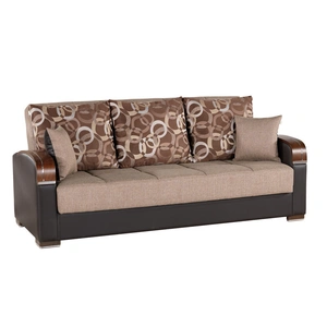 Casamode Mobimax Microfiber Fabric/PU Convertible Sofabed