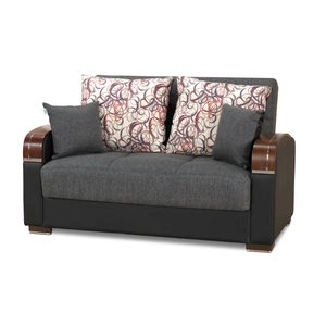 Casamode Mobimax Microfiber Fabric/PU Convertible Loveseat
