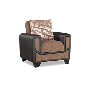 Casamode Mondo Modern Fabric Convertible Living Room Set