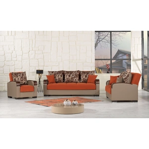 Casamode Mobimax PU/Fabric Convertible Living Room Set