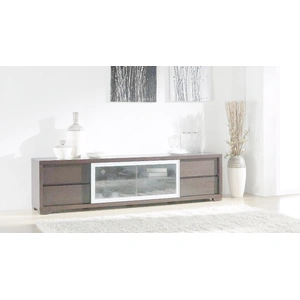 Beverly Hills Furniture Reflex 88-inch TV Stand, Wenge