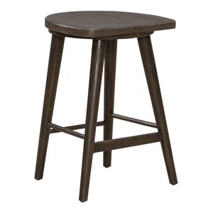 Liberty Furniture City View Wood Console Stool, Coffee Bean