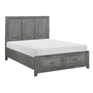 Homelegance Garretson Wood/Wood Veneer Storage Platform Bed