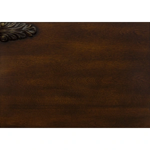Homelegance Adelina Wood/Wood Veneer Arch Top Mirror, Cherry