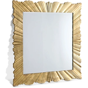Meridian Furniture Golda Mirror, Gold