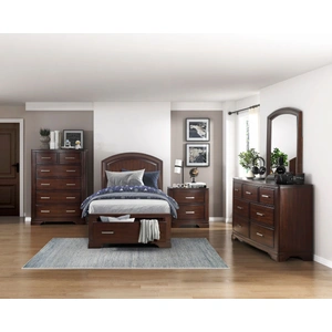 Homelegance Hudson Wood Storage Platform Bedroom Set