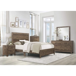 Homelegance Corbin Faux Wood Veneer/Wood Panel Bedroom Set
