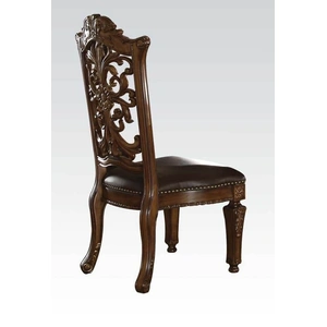 ACME Vendome Wood Back Dining Side Chair, Cherry (Set of 2)