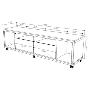 Manhattan Comfort Cabrini TV Stand 1.8