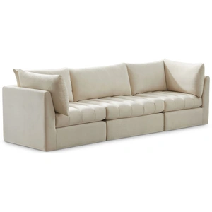 Meridian Furniture Jacob 103-inch Velvet Modular Sofa