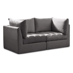 Meridian Furniture Jacob Velvet Modular Sofa