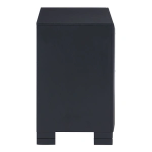 Homelegance Rosemont 2 Drawer Nightstand, Midnight Blue