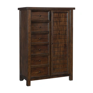 Homelegance Logandale Wardrobe Chest, Brown