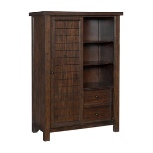 Homelegance Logandale Wardrobe Chest, Brown