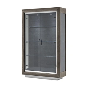 Camelgroup, Italy Elite Wood China Cabinet w/2 Glass Doors