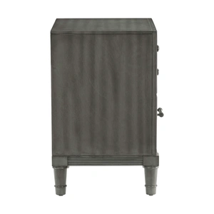 Homelegance Wittenberry 2-Drawer Nightstand, Gray