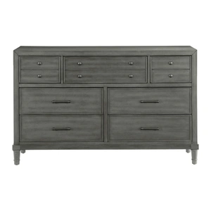 Homelegance Wittenberry 7-Drawer Dresser, Gray