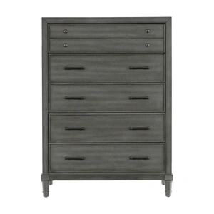 Homelegance Wittenberry 5-Drawer Chest, Gray