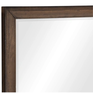 Homelegance Brevard Mirror, Light Brown