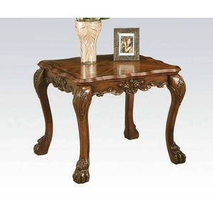 ACME Dresden End Table, Cherry Oak