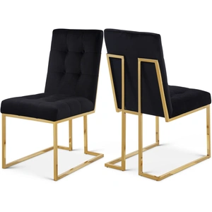 Meridian Furniture Pierre Velvet Dining Chair (Set of 2)