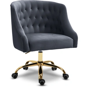 Meridian Furniture Arden Velvet Office Chair