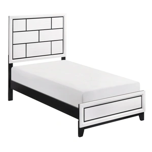 Homelegance Davi Faux Wood Veneer/Wood Panel Bed
