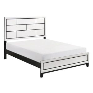 Homelegance Davi Faux Wood Veneer/Wood Panel Bed