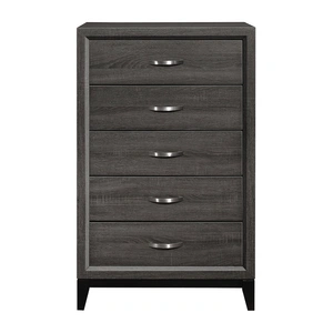 Homelegance Davi Faux Wood Veneer/Wood 5-Drawer Chest