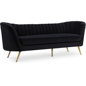 Meridian Furniture Margo Velvet Sofa
