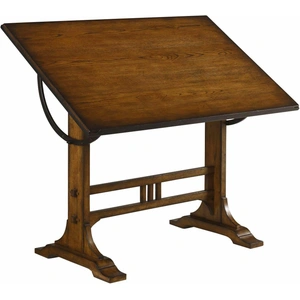 Hammary Studio Home Rectangular Wood Architect Desk
