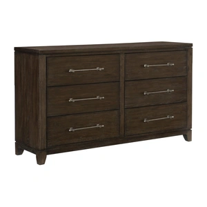 Homelegance Griggs Wood/Wood Veneer Chest, Dark Brown