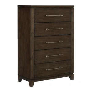 Homelegance Griggs Wood/Wood Veneer Chest, Dark Brown