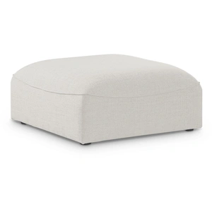 Meridian Furniture Miramar Linen Ottoman