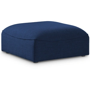 Meridian Furniture Miramar Linen Ottoman