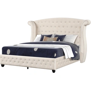 Galaxy Home Furnishings Sophia Fabric Upholstered Bed