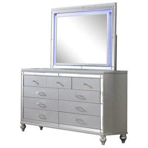 Galaxy Home Furnishings Sterling 9-Drawer Wood Veneer Dresser