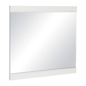 Homelegance Kerren Wood Mirror, White High Gloss