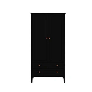 Manhattan Comfort Crown Full Wardrobe w/Hanging & 2 Drawers 