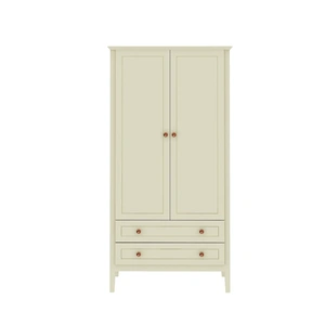 Manhattan Comfort Crown Full Wardrobe w/Hanging & 2 Drawers 