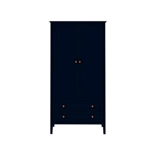 Manhattan Comfort Crown Full Wardrobe w/Hanging & 2 Drawers 