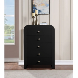 Meridian Furniture Artisto 5-Drawer Wood Chest