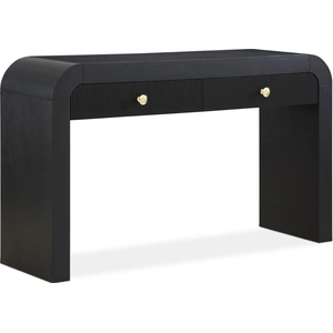 Meridian Furniture Artisto 54-inch Rectangular 2-Drawer Ash Wood Veneer Console Table
